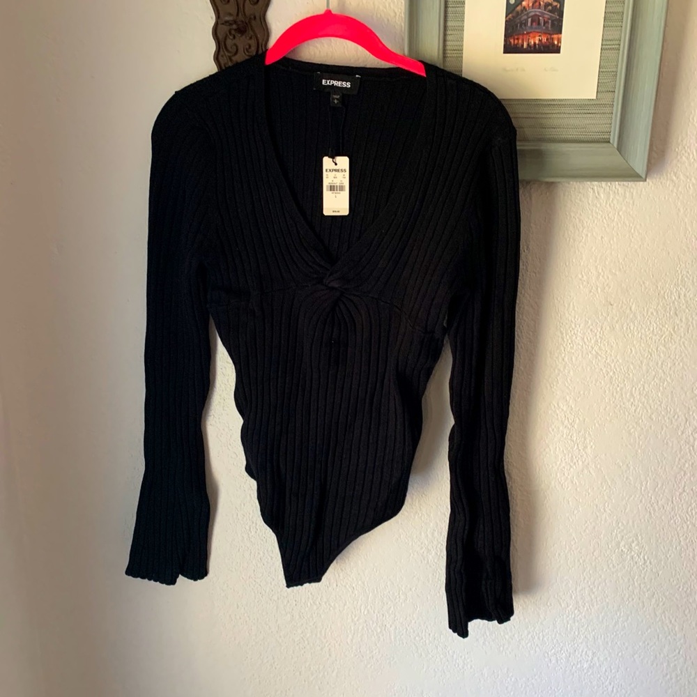 Sweater Bodysuit from Express